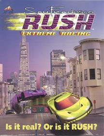 San Francisco Rush: Extreme Racing - Advertisement Flyer - Front Image