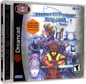 Phantasy Star Online Ver. 2 - Box - 3D Image