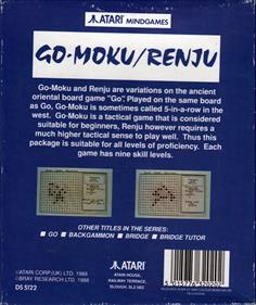 Go-Moku / Renju - Box - Back Image