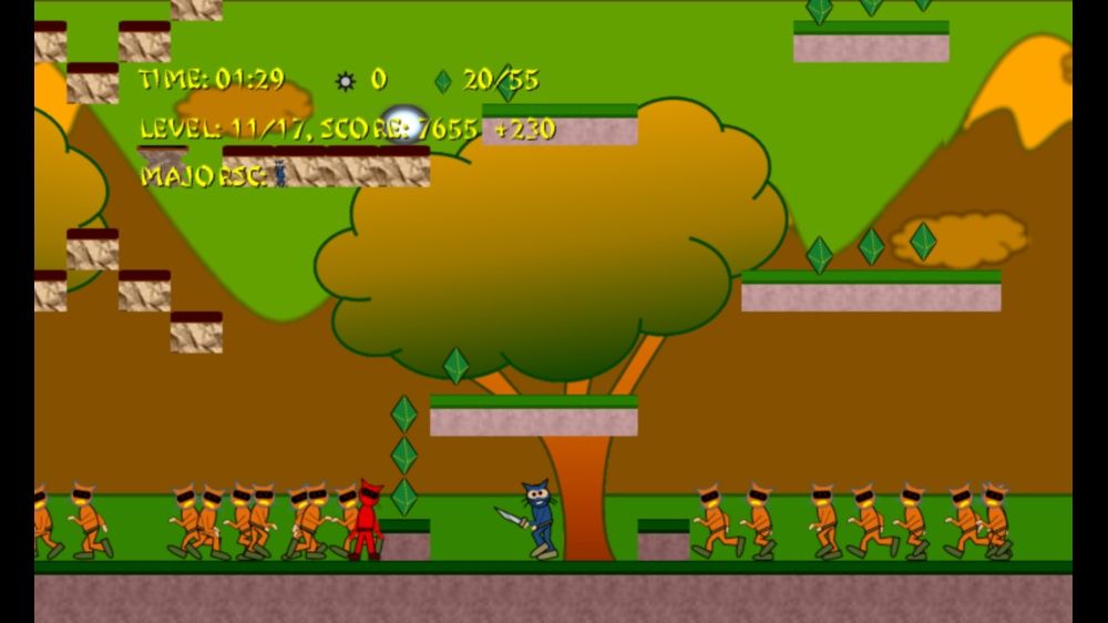 Angry Zombie Ninja Cats!