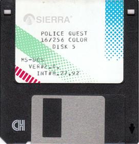 Police Quest: In Pursuit of the Death Angel (VGA Remake) - Disc Image