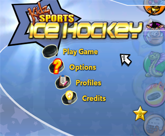 Kidz Sports: Ice Hockey - Screenshot - Game Select Image