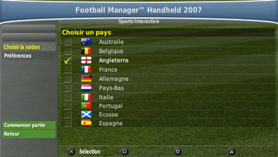 Football Manager Handheld 2007 - Screenshot - Gameplay Image