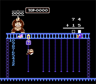Donkey Kong Jr. Math - Screenshot - Gameplay Image