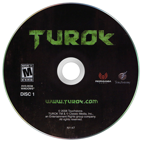 Turok (2008) - Disc Image