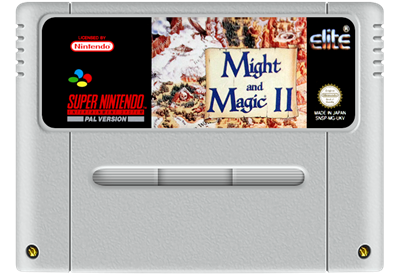 Might and Magic II - Fanart - Cart - Front