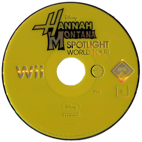 Hannah Montana: Spotlight World Tour - Disc Image