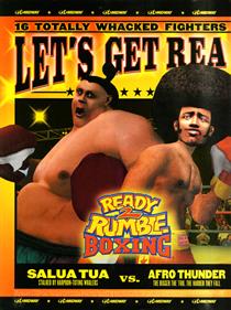Ready 2 Rumble Boxing - Advertisement Flyer - Front Image