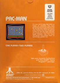 Pac-Man - Box - Back Image