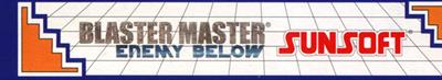 Blaster Master: Enemy Below - Banner Image