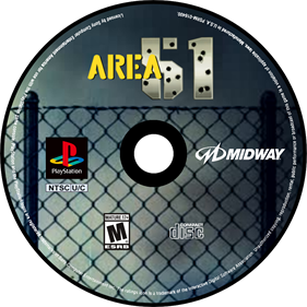Area 51 - Fanart - Disc Image