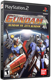 Mobile Suit Gundam: Gundam vs. Zeta Gundam  - Box - 3D Image