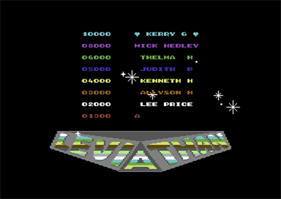 Leviathan - Screenshot - High Scores Image