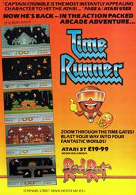 Time Runner - Advertisement Flyer - Front Image