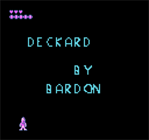 Deckard - Screenshot - Game Title Image