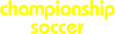 Championship Soccer - Clear Logo Image