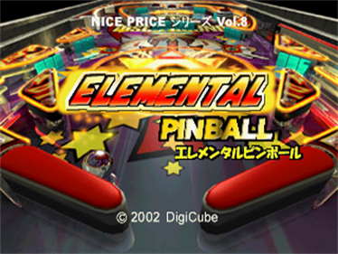 Elemental Pinball - Screenshot - Game Title Image