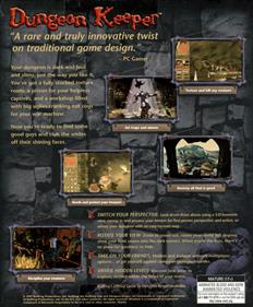 Dungeon Keeper: Evil is Good - Box - Back Image