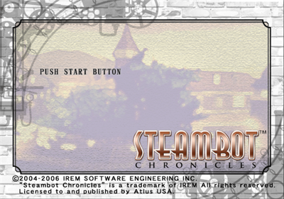 Steambot Chronicles - Screenshot - Game Title Image