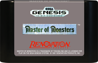 Master of Monsters - Cart - Front Image