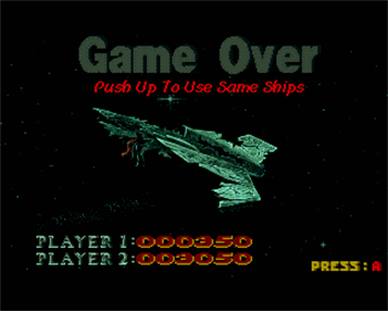 Space Wars - Screenshot - Game Over Image