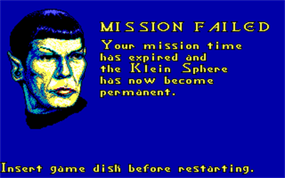 Star Trek: The Rebel Universe - Screenshot - Game Over Image