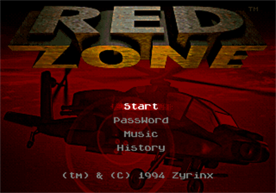 Red Zone - Screenshot - Game Title Image
