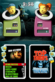 Top Trumps: Horror & Predators - Screenshot - Gameplay Image