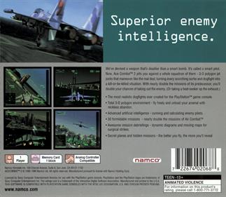 Ace Combat 2 - Box - Back Image
