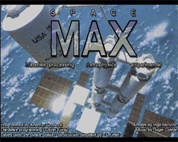 Space M+A+X - Screenshot - Game Title Image