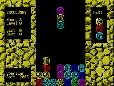 ZX Columns - Screenshot - Gameplay Image