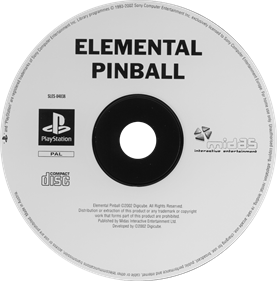 Elemental Pinball - Disc Image