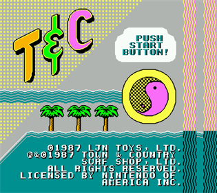 Town & Country Surf Designs: Wood & Water Rage - Screenshot - Game Title Image