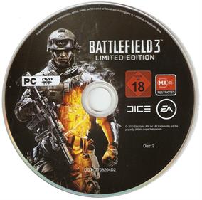 Battlefield 3: Limited Edition (2011) - Disc Image
