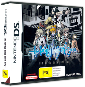 The World Ends with You - Box - 3D Image