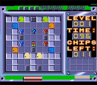 Chip's Challenge - Screenshot - Gameplay Image