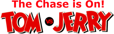 Tom Vs Jerry: The Chase Is On! - Clear Logo Image