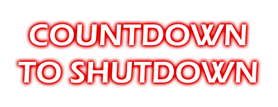 Countdown to Shutdown - Clear Logo Image