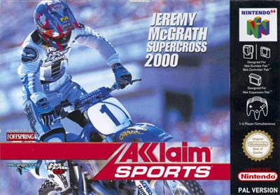 Jeremy McGrath Supercross 2000 - Box - Front Image