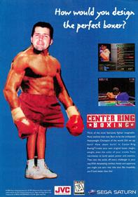 Center Ring Boxing - Advertisement Flyer - Front Image
