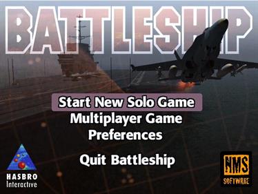 Battleship: The Classic Naval Warfare Game - Screenshot - Game Title Image