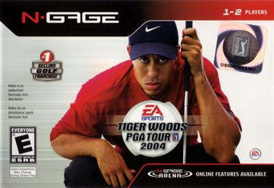 Tiger Woods PGA Tour 2004 - Box - Front Image