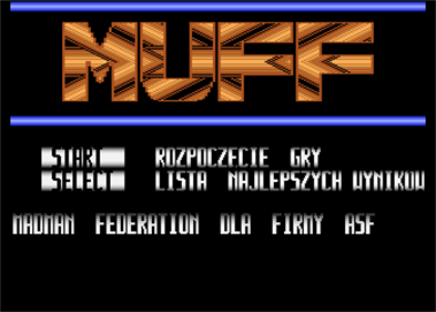 Muff / Drutt - Screenshot - Game Title Image