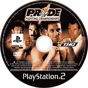 Pride FC: Fighting Championships  - Disc Image