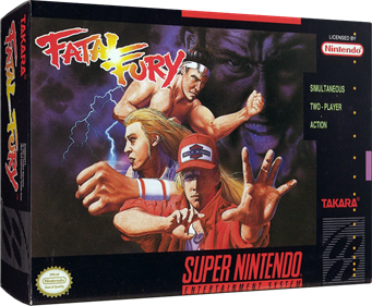 Fatal Fury - Box - 3D Image