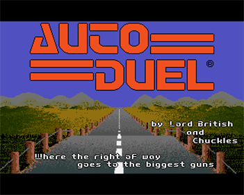 AutoDuel - Screenshot - Game Title Image