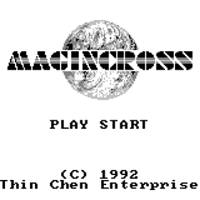 Magincross - Screenshot - Game Title Image