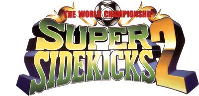 Super Sidekicks 2: The World Championship - Clear Logo Image