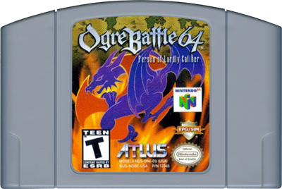 Ogre Battle 64: Person of Lordly Caliber - Cart - Front Image