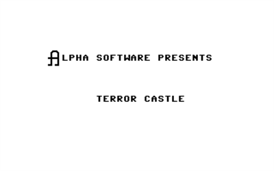 Terror Castle (Alpha Software) - Screenshot - Game Title Image